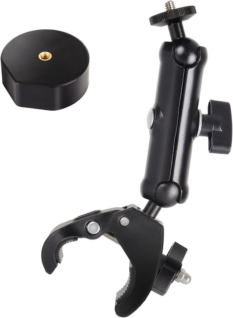 UBeesize Starlink Mini Mount 2024, Adjustable Clamp Mount Accessories for Starlink Mini Roof Rack RV Ladder Pole Mounting Kits, for 2024 Old Version Pipe Adapter - Image 1